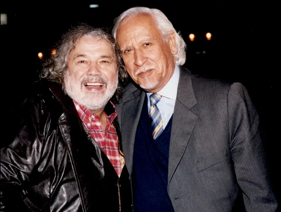 Roland Forgues y Manuel Pantigoso